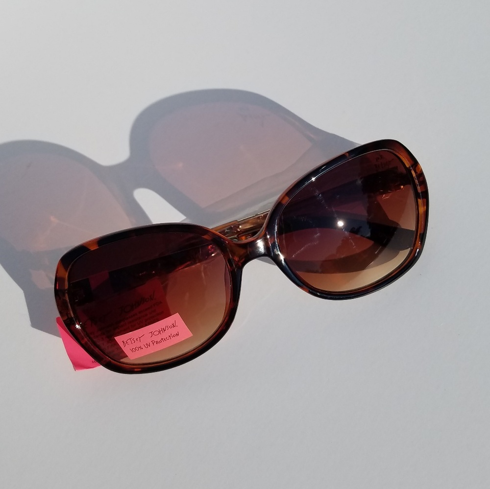 Betsey Johnson Women's Cheetah Print Sunglasses